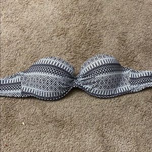 Victoria Secret bandeau bathing suit top.